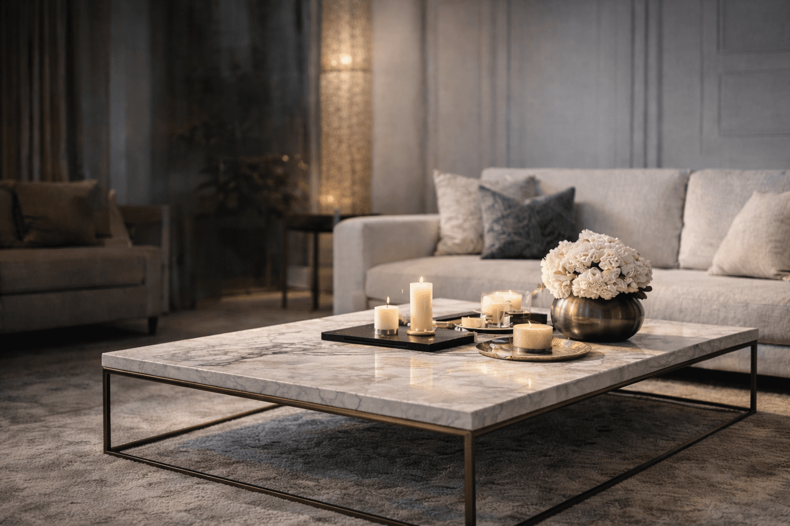 Immaculate living room